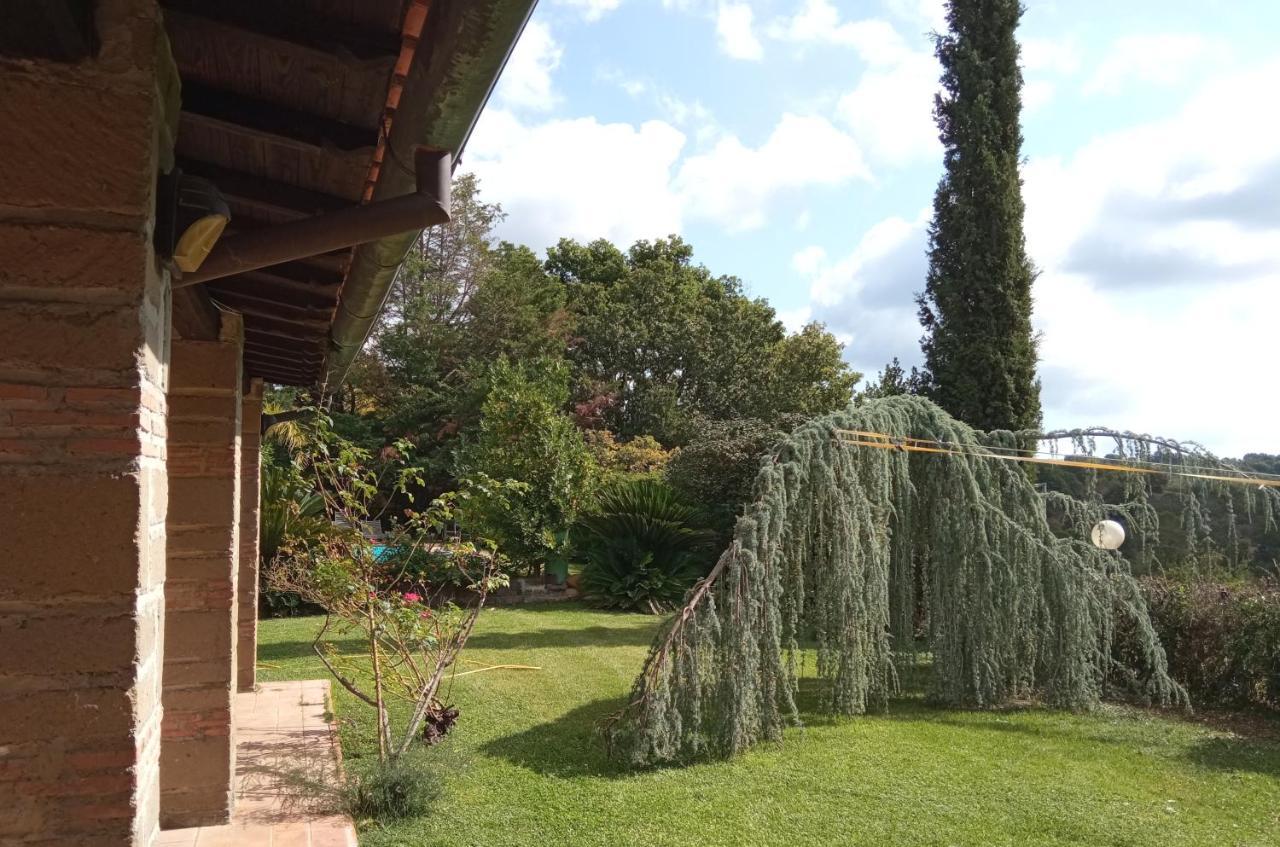 Villa Con Piscina Canale Monterano Exterior photo